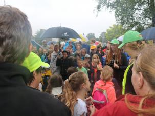 een regenachtig begin Maandag 20 juni 2016