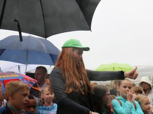 een regenachtig begin Maandag 20 juni 2016