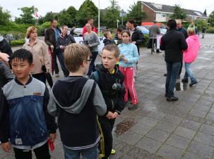 een regenachtig begin Maandag 20 juni 2016
