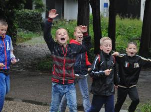 een regenachtig begin Maandag 20 juni 2016
