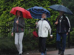 een regenachtig begin Maandag 20 juni 2016