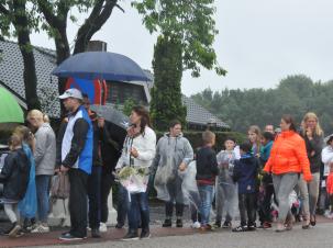 een regenachtig begin Maandag 20 juni 2016