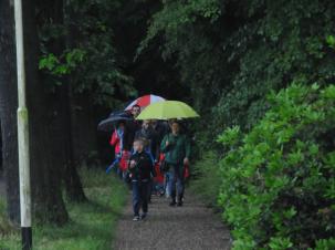 een regenachtig begin Maandag 20 juni 2016
