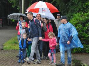 een regenachtig begin Maandag 20 juni 2016