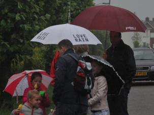 een regenachtig begin Maandag 20 juni 2016